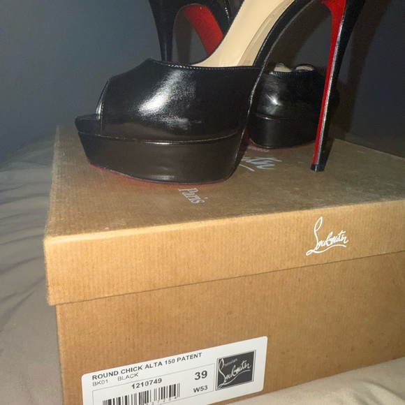 Christian Louboutin Platform Heel Pumps - Picture 10 of 11